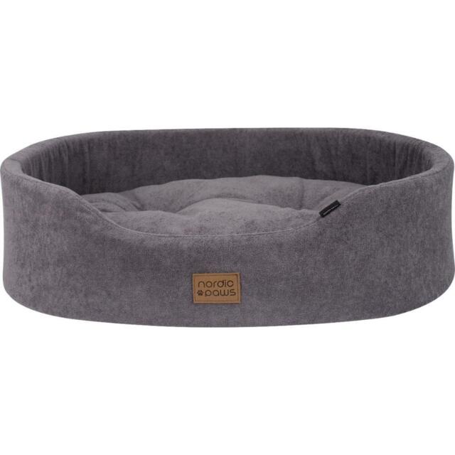 Nordic Paws Ovie Hundeseng - koksgrå 70 x 56 cm