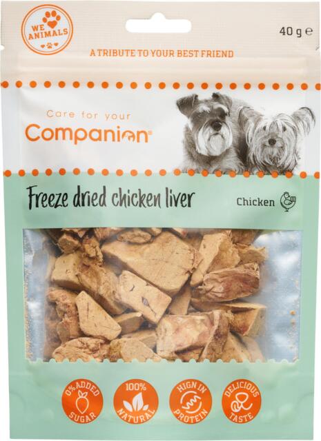 Companion Freeze dried chichen liver ( kyllingelever )