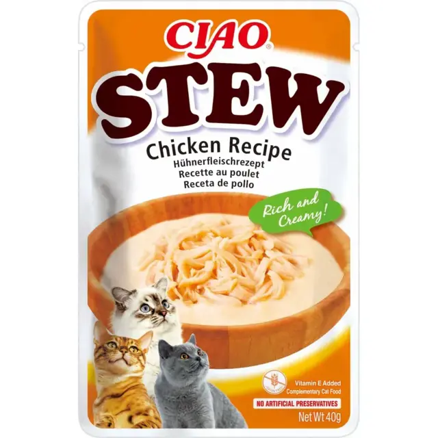 Ciao Stew With Chicken 40g