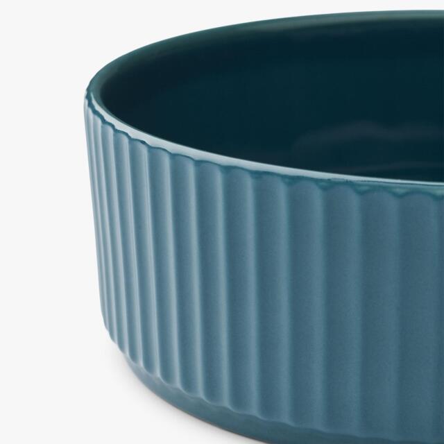 Kronborg Skål - Petrol Blue