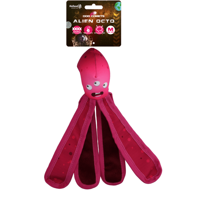 Dog Comets Alien Octo Pink - Medium