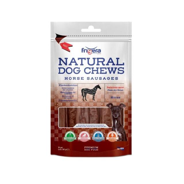 Frigera Natural Dog Chews Hestepølser – 12 cm