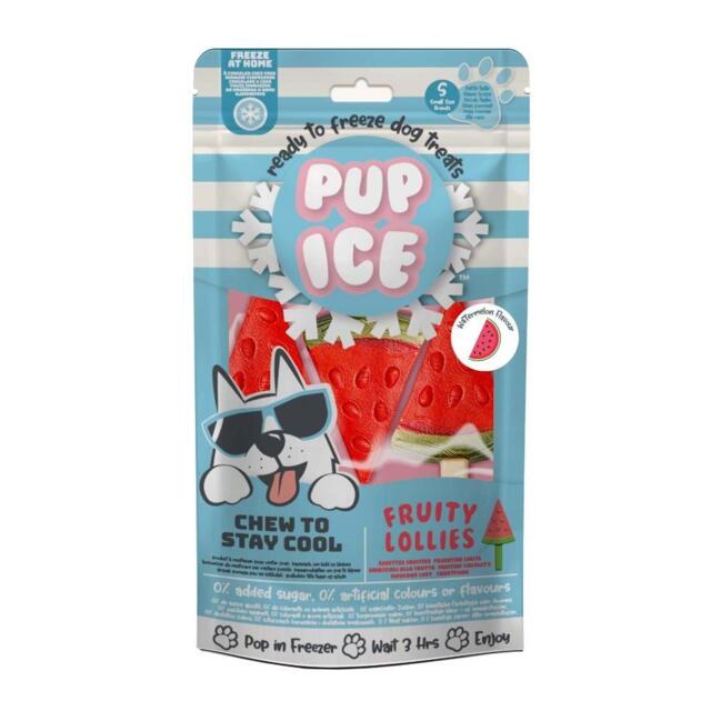 Pup Ice Frugt is - Vandmelon 3 stk
