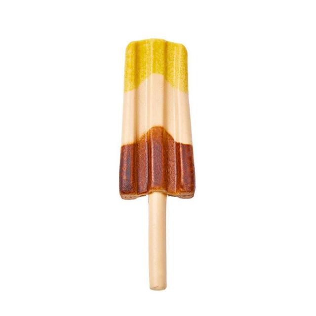 Pup Ice Raket is - Banan/Chokolade 2 stk