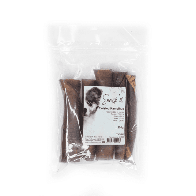 Snack'it Twisted Kamelhud 200g (LEVERING UVIST)