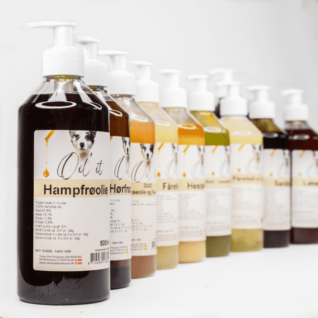 Oil'it Hampfrøolie 500 ml