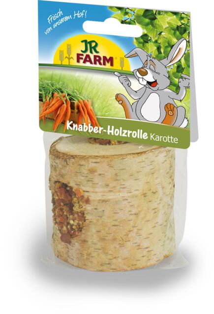 JR Farm Snack Trærulle med Gulerod 150 g