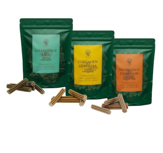 ESSENTIAL 3 x Teeth Delights med sunde fordele