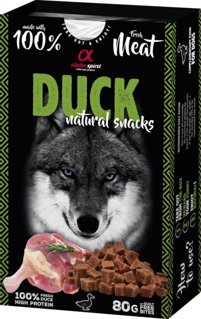 Alpha Spirit Naturals Duck hundesnacks (UDSOLGT)