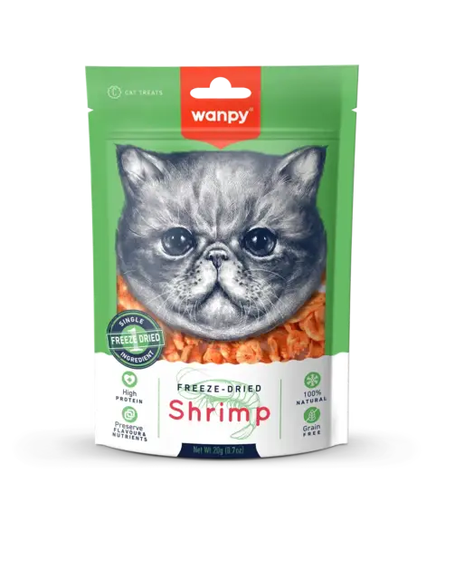 Wanpy Cat Freeze-Dried Shrimps