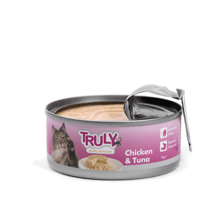Truly Cat Vådfoder – Kylling & Tun 95 g