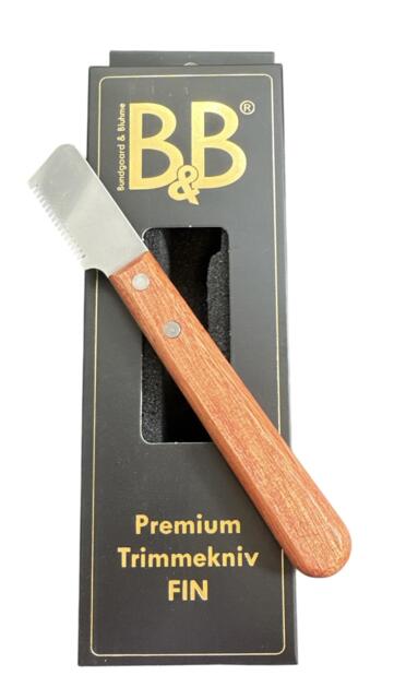 B&B Premium Trimmekniv - medium/grov