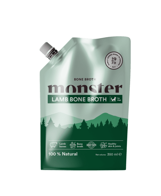 Monster Dog Bone Broth Lamb