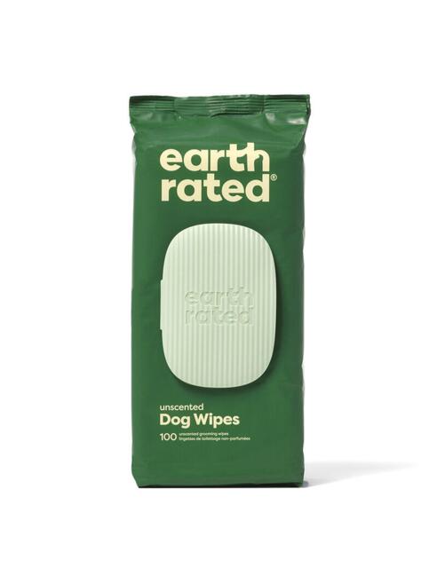 Earth Rated Hundeservietter – Uparfumeret (100 stk)