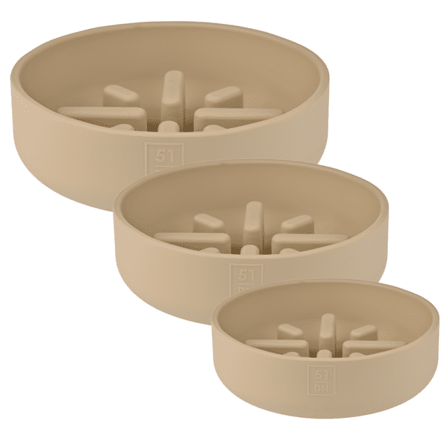 51 – Slow Feeder Bowl – Sand