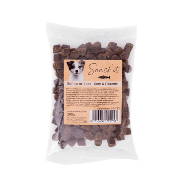 Snack’it Softies med Laks – Korn- & Glutenfri (200 g)