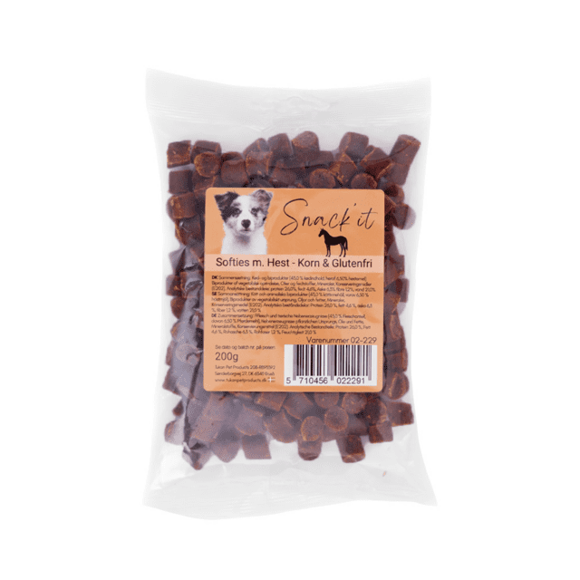 Snack’it Softies med Hest – Korn- & Glutenfri (200 g)