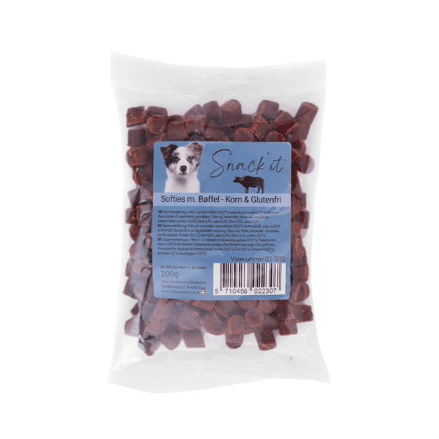 Snack’it Softies med Bøffel – Korn- & Glutenfri (200 g)