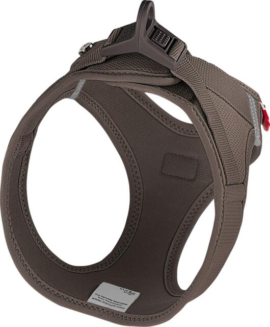 Curli Vest Sele Clasp Air-Mesh – Brun
