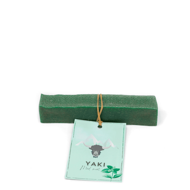 Tyggeben af yakost med mint – lang tyggetid til hunde (70–75 g, størrelse M)