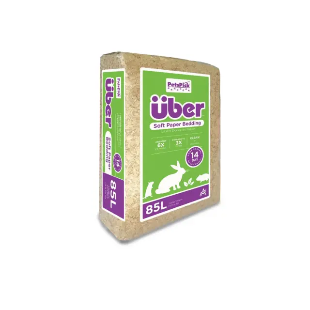 ÜBER Papirstrøelse natur til smådyr (85 L)