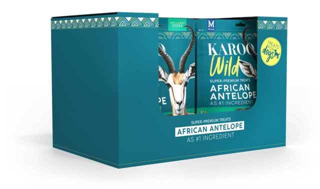 Karoo Wild Sticks Timian 454 g super premium hundegodbid i stor stick