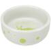 Rabbit food bowl with motif