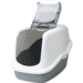 Nestor cat toilet - white/grey, 56 x 39 x 38.5 cm