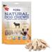 Frigera Natural Dog Chews - Lammeører med hår