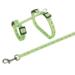 Rabbit harness with great colors and motif. With Line
