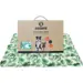 Ozami Cooling Mat Green Leaf 60x90 cm – Effektiv kølemåtte til hunde