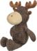 Trixie Elg – Blødt plyslegetøj med squeaker til hunde (36 cm)