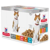 Science Plan™ Feline Sterilised 12x85g Delicious