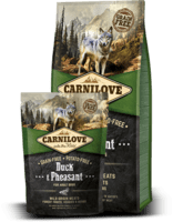 CarniLove Duck & Pheasant for adult 12 kg (FRI FRAGT)