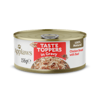 Applaws Dog Taste Toppers - Chicken Breast with Beef in Gravy 156g