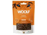 Woolf Soft Cubes Turkey 100g (LEVERING UVIST)
