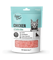 Jerky Time Cat Chicken & Codfish Heart Bites 80g