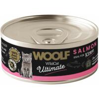 Woolf WildCat Ultimate Vådfoder Kitten Salmon, 85g