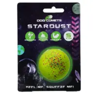 Dog Comets Ball Stardust - Grøn m/6 cm