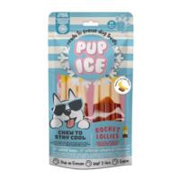 Pup Ice Raket is - Banan/Chokolade 2 stk