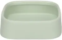 Zara Mad- og Vandskål til Gnavere Kvadratisk Grøn 12x12x3,5cm – 200 ml