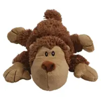 KONG Cozies Naturals, blødt plyslegetøj til indendørs leg og hygge for hunde (20 x 20 x 9 cm)
