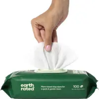 Earth Rated Hundeservietter – Uparfumeret (100 stk)