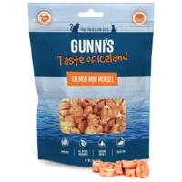 Gunnis Mini kattegodbidder med laks fra Island